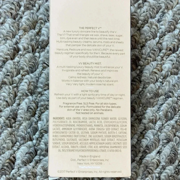 V Beauty Mist Beauty Mist for the V - Picture 2 of 2